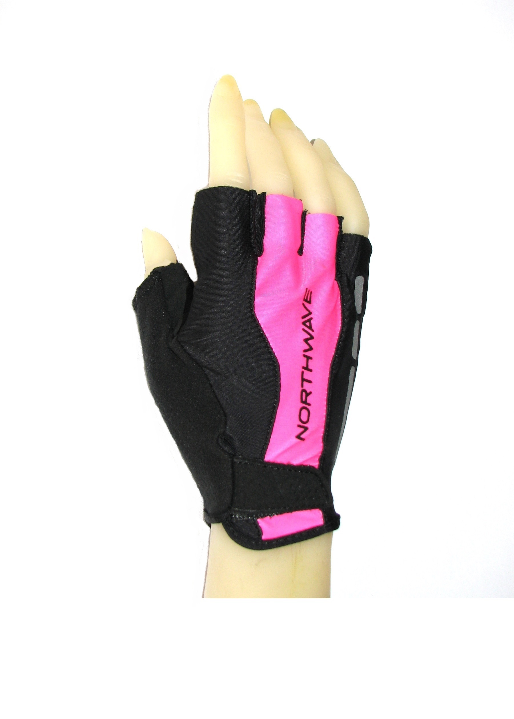 Велоперчатки NORTHWAVE C89172089 BLACK-PINK-FLUO L